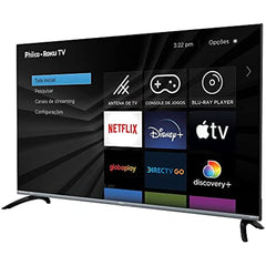 Smart TV LED 50" 4K UHD Philco PTV50G70R2CSGBL - Roku TV