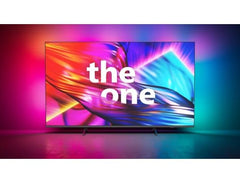 Philips Ambilight 43-75PUS8909 4K LED Smart TV - 43-75-Zoll Display mit pixel-präziser Ultra HD Titan OS Plattform und Dolby Atmos-Klang. Funktioniert mit Alexa und Google Sprachassistent – Anthrazitgrau