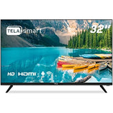 Smart TV LED 32" HD HQ Conversor Digital Externo 3 HDMI 2 USB WI-FI Android 11 Design Slim