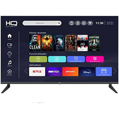 Smart TV LED 50" 4K HQ Conversor Digital Externo 3 HDMI 2 USB WI-FI Android 11 Design Slim
