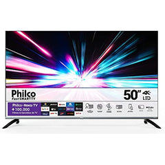 Smart TV LED 50" 4K UHD Philco PTV50G70R2CSGBL - Roku TV